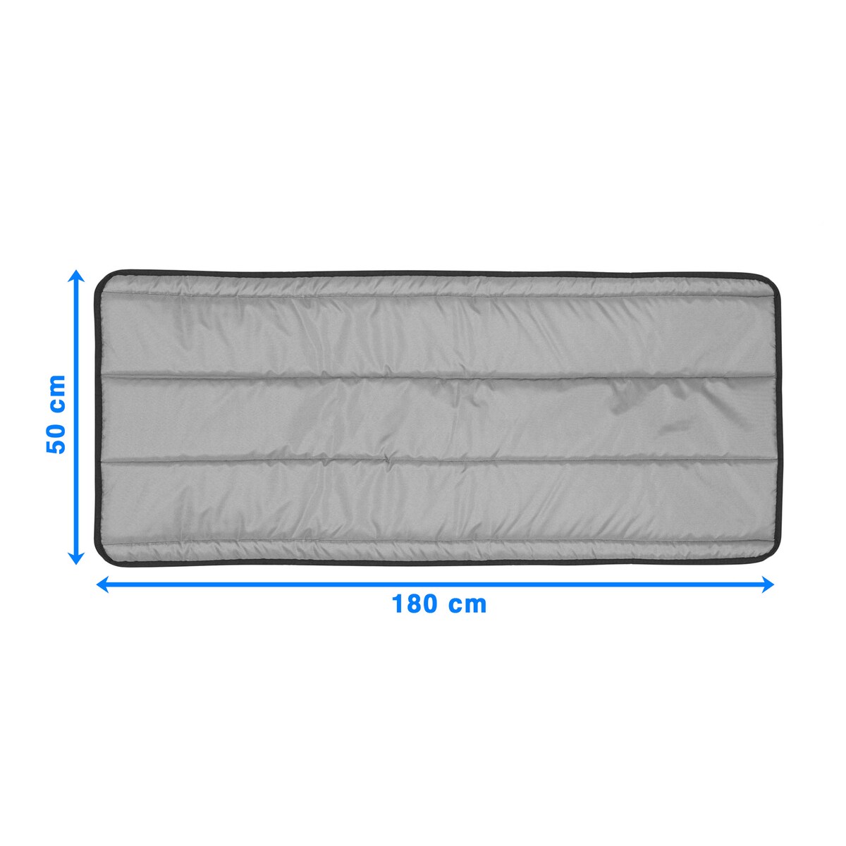 Poduszka Pikowana Z Pianki Wodoodporna Na Ławkę Krzesło Leżak 180X50 Cm