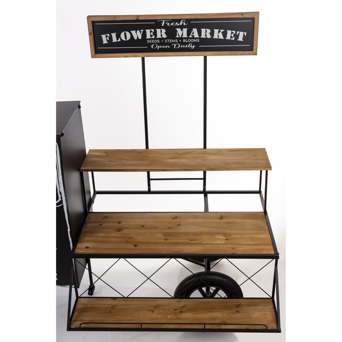 Kwietnik metalowy 135x166x82 cm FLOWER MARKET-2