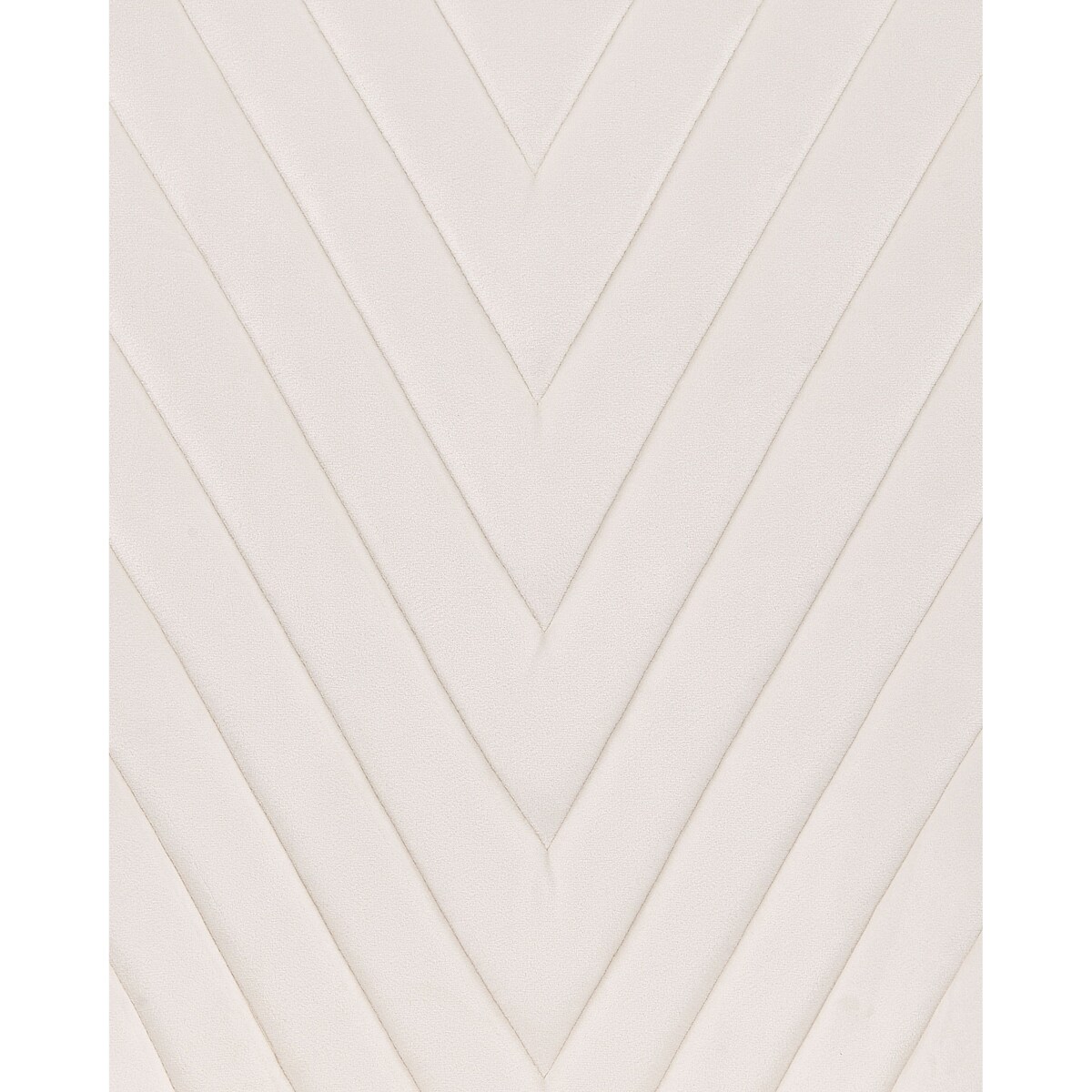 Zestaw 2 krzeseł do jadalni welurowy złamana biel ALTOONA