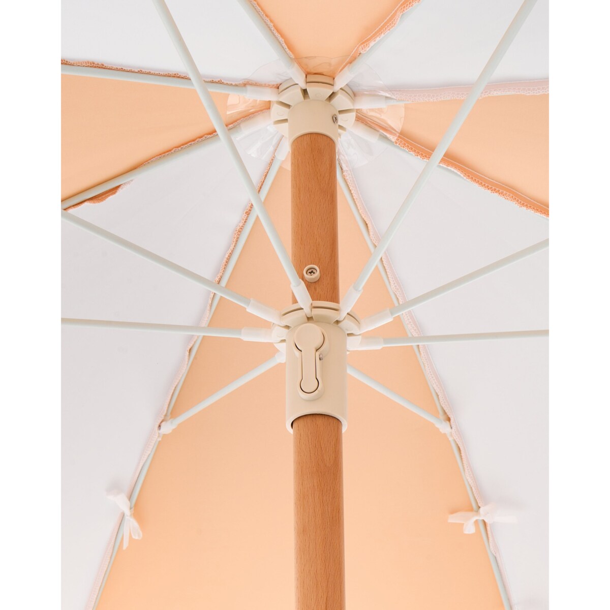 Parasol ogrodowy 155 cm MONDELLO Pomarańczowy