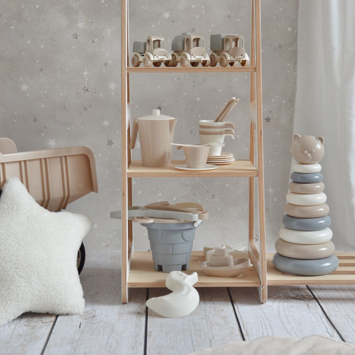 Biszkoptowa Chmurka Misiowa piramidka 11 el.