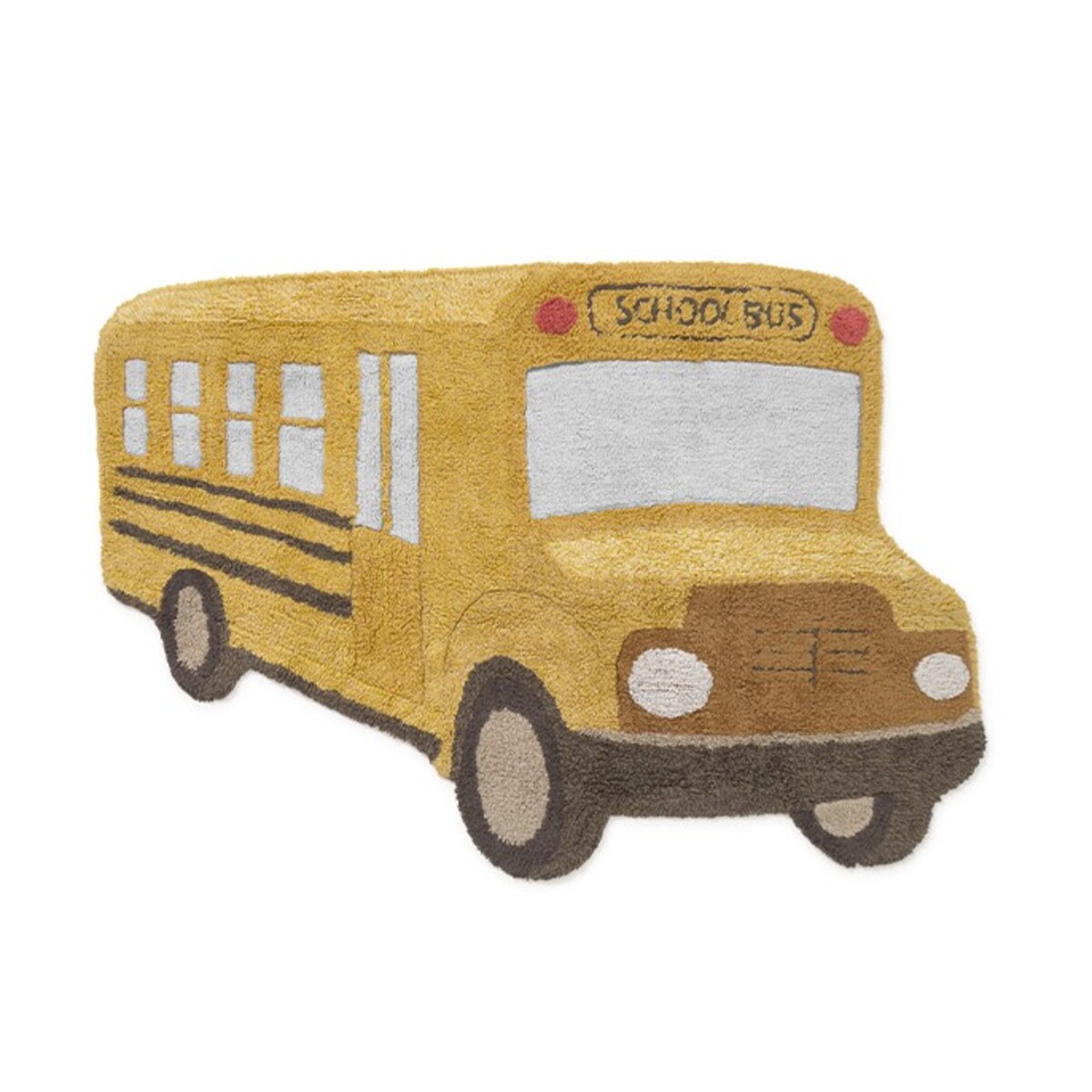 Dywan Bawełniany Autobus Szkolny do prania w pralce, Lorena Canals