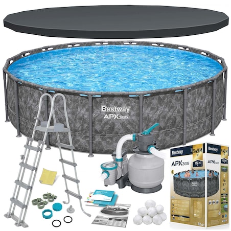 Basen ogrodowy stelażowy 549x132cm Bestway 561KC