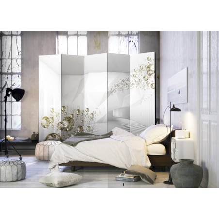 Parawan Akustyczny Diamentowy korytarz 225x172cm