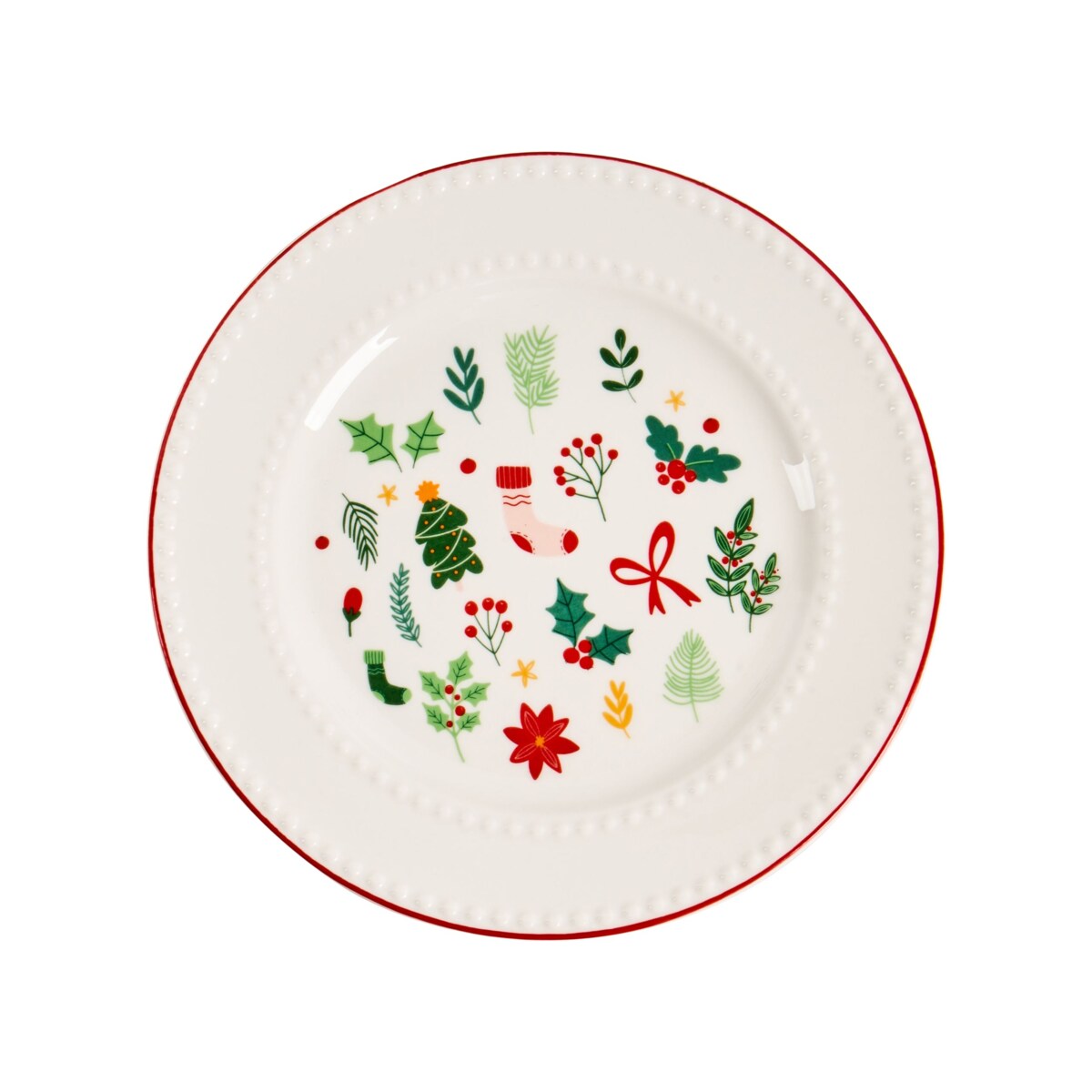 Zastawa stołowa 12-częściowa SAFFRON Porcelana Biały