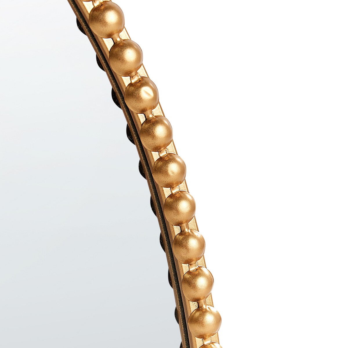 Lustro ścienne OUVEA 57 cm 79 cm Metal Złoty