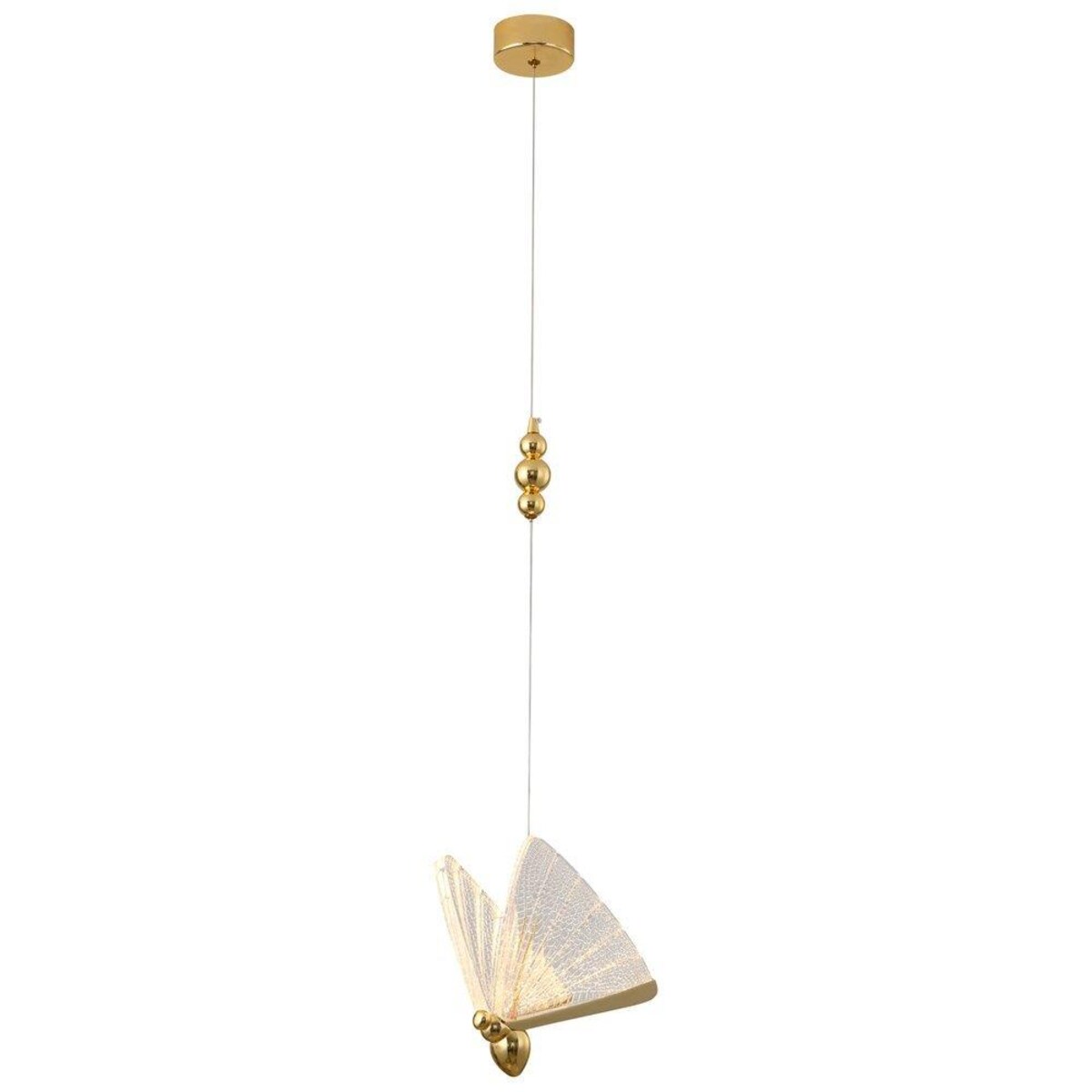 Lampa wisząca dziecięca Bee MP0090-1 gold Step LED 8W 3000K pszczoła złota