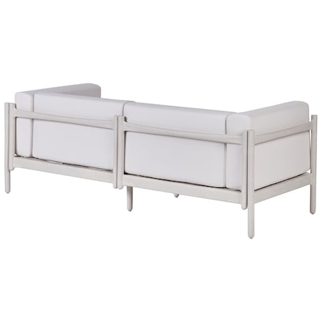 Sofa ogrodowa dla 2 osób FERRETTI Jasnobeżowy