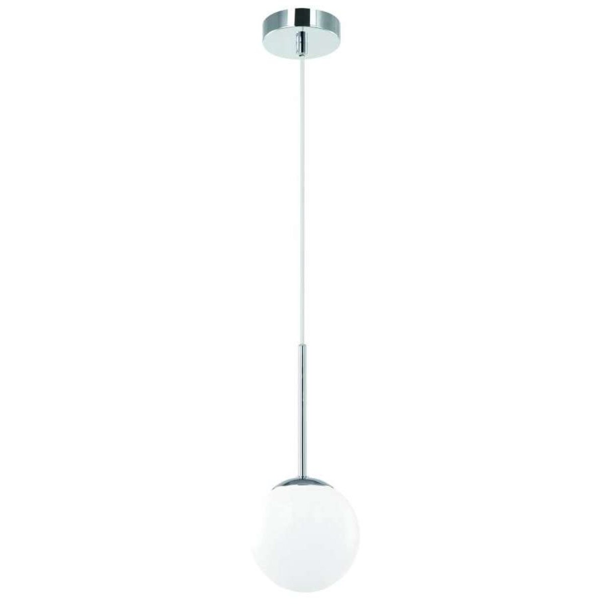 Lampa wisząca Bao I Cromo IP44 Orlicki Design łazienkowa OPRAWA szklana kula ZWIS ball IP44 chrom biały