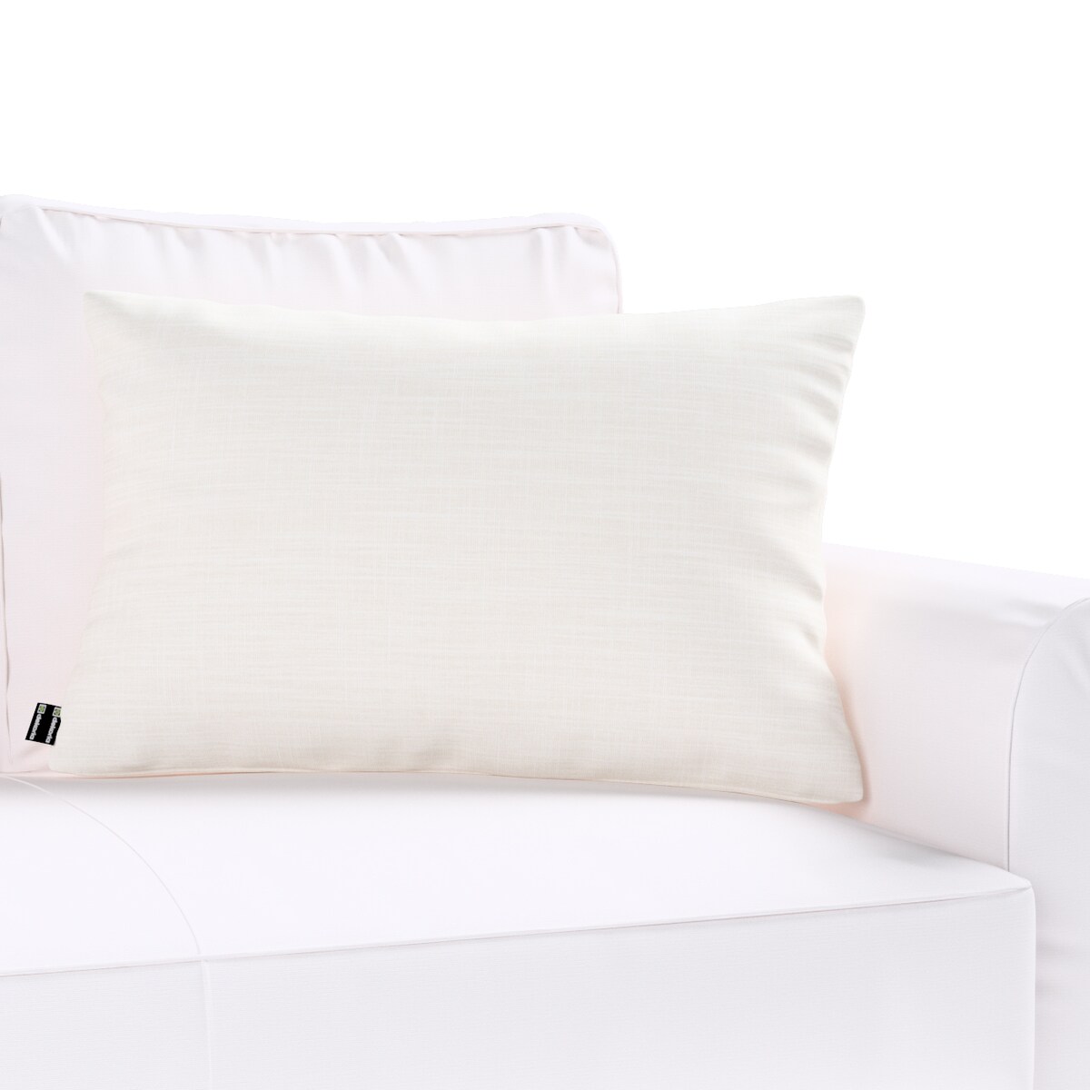 Poszewka Kinga na poduszkę prostokątną 60x40 biały