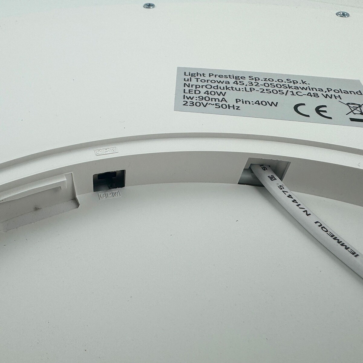 Plafon Light Prestige California biały LED CCT 3000K 4500K 6500K 1 szt.