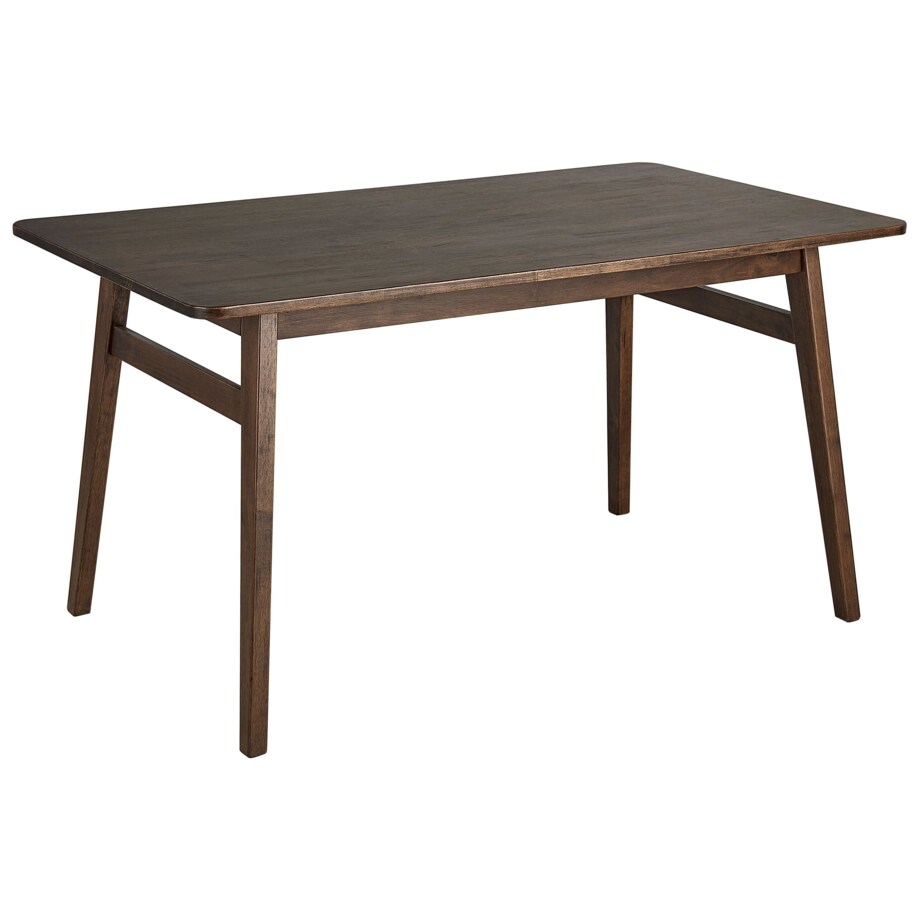 Stół do jadalni 140 x 85 cm ciemne drewno VENTERA