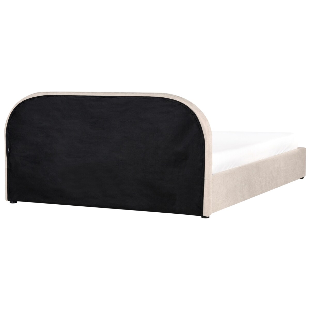 Łóżko z pojemnikiem QUILLIEN 180 x 200 cm Beżowy