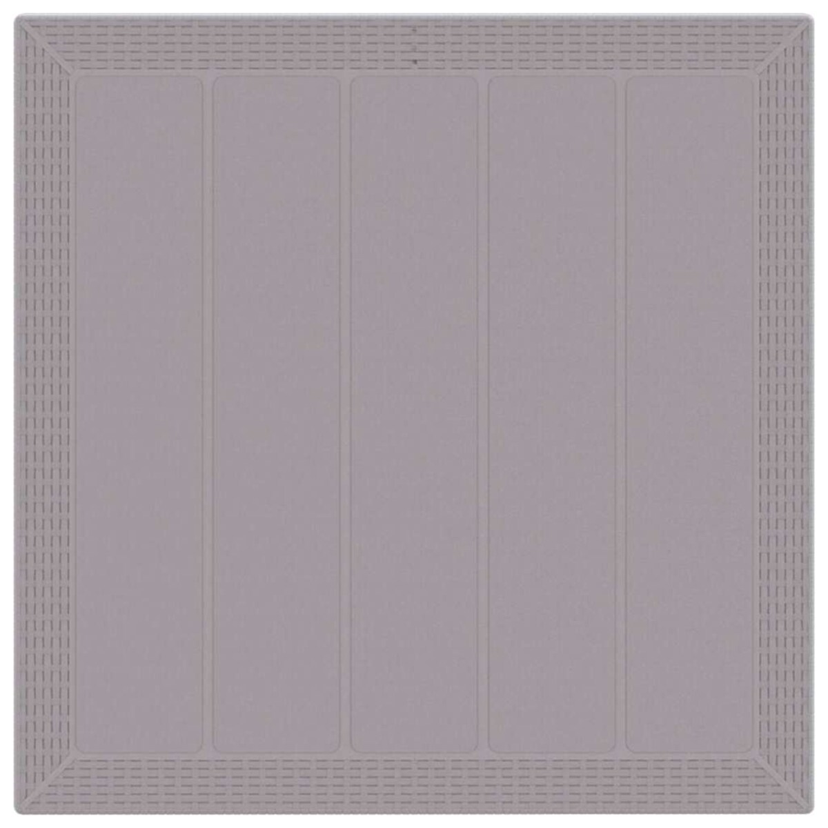 vidaXL Zestaw do jadalni w ogrodzie 5 pcs Jasnoszary Rattan Polt