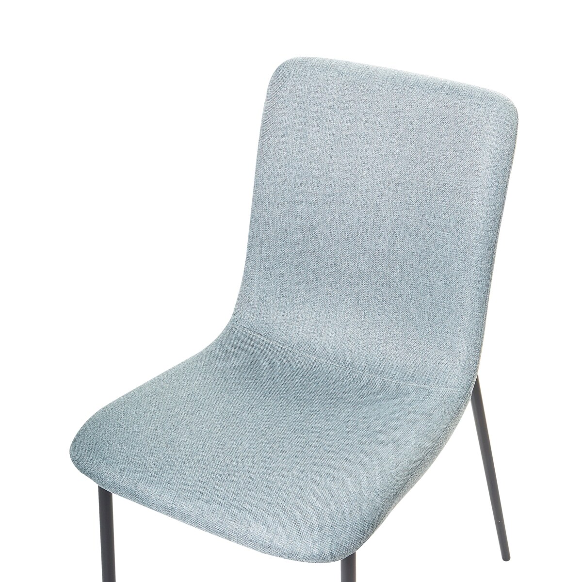 Krzesło do jadalni Zestaw 4 Błękitny GLENDIVE