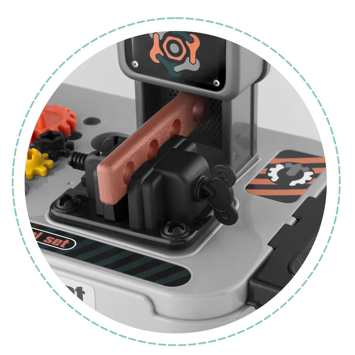 Zestaw majsterkowicza dla dzieci Ricokids RK-723 walizka 3w1 1szt. 772300