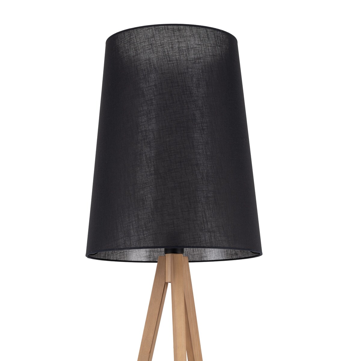 Nowoczesna lampa podłogowa WALZ BLACK 5599 TK Lighting E27 grafitowa 175 cm do salonu i sypialni