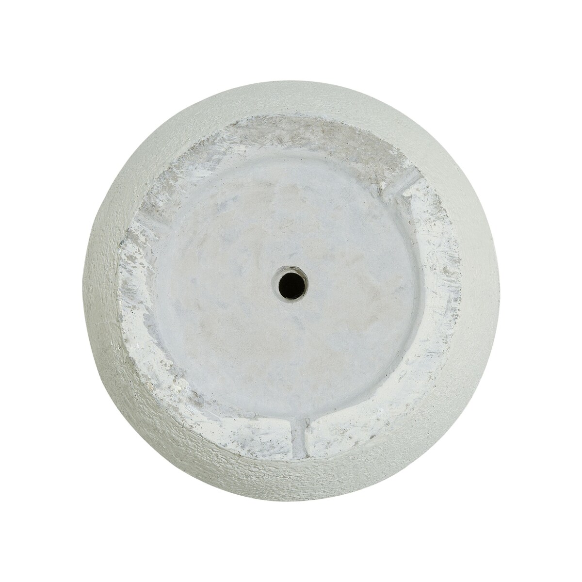 Doniczka 36 x 36 x 32 cm kremowa KANNIA