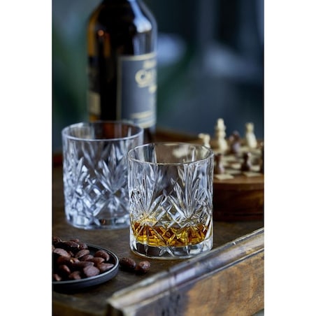 Szklanki do whisky ze szkła kryształowego Melodia 310 ml 6 sztuk 916107