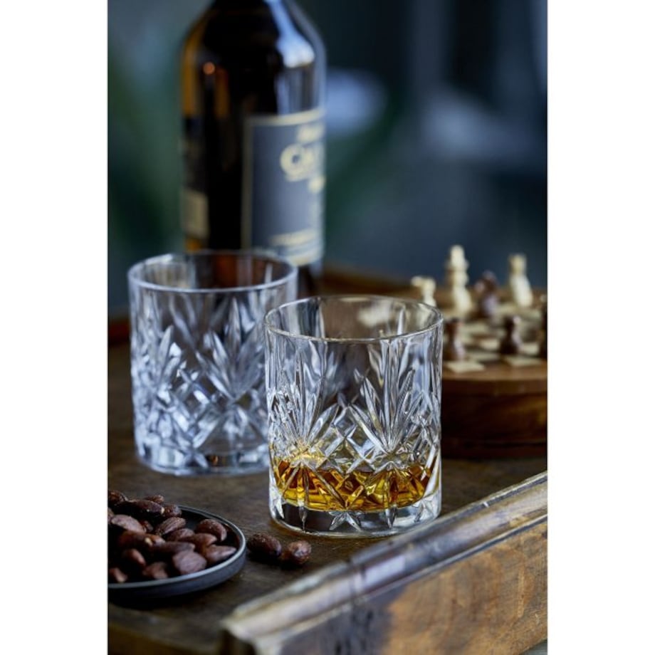 Szklanki do whisky ze szkła kryształowego Melodia 310 ml 6 sztuk 916107
