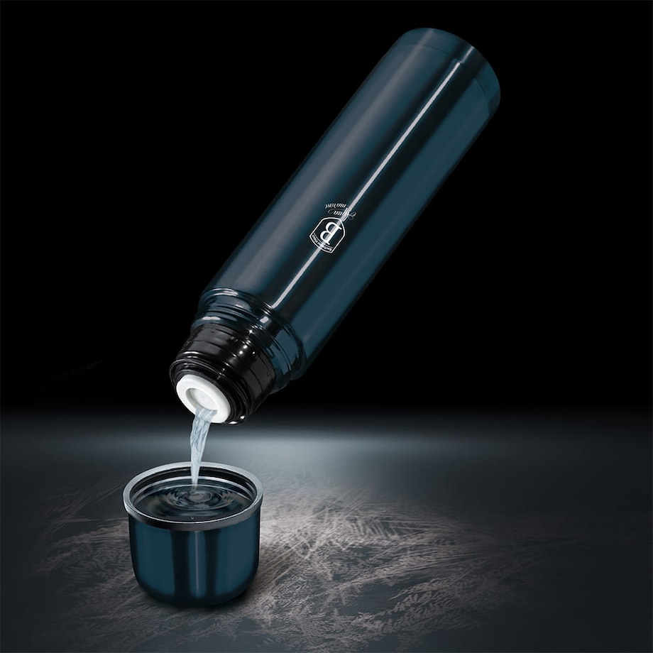 Termos stalowy 1.0L BERLINGER HAUS Metallic Aquamarine