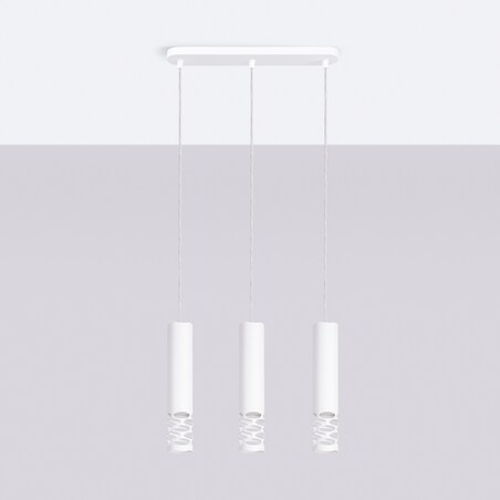 Lampa wisząca LIRO 3L biały