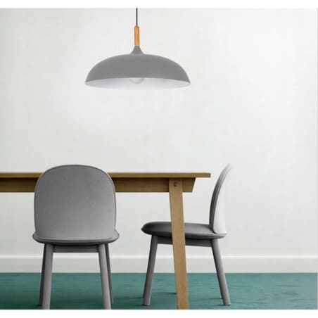 Lampa Sufitowa Wisząca App180-1Cp Anzo Biały, Metal