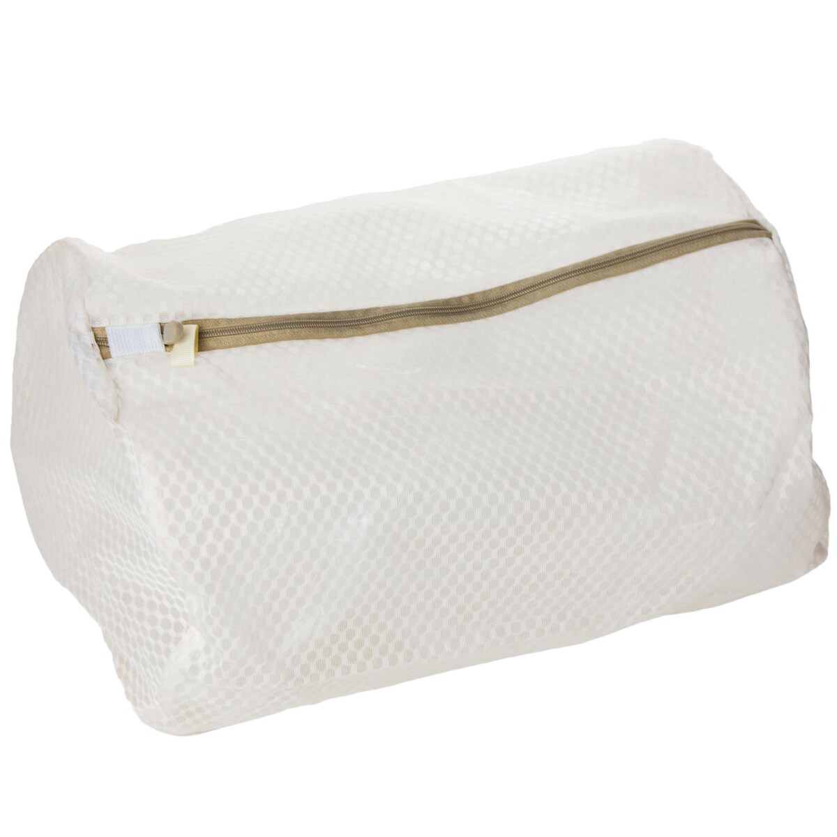 Siatka Worek Na Pranie Ubrań Bielizny Kosz Na Pranie 22X33 Cm Beżowy