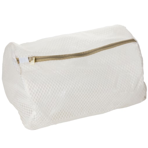 Siatka Worek Na Pranie Ubrań Bielizny Kosz Na Pranie 22X33 Cm Beżowy