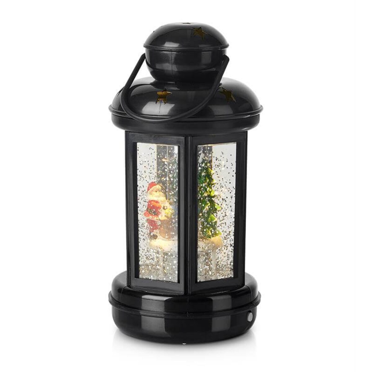 Świąteczna latarenka stojąca Cosy Mikołaj LED 0,06W biała ciepła