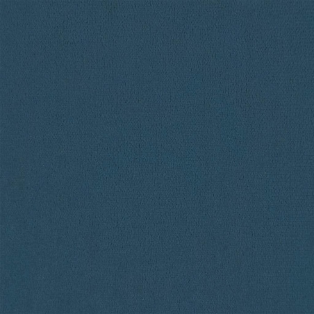 vidaXL Podnóżek z drewnianymi nóżkami, niebieski, obity aksamitem