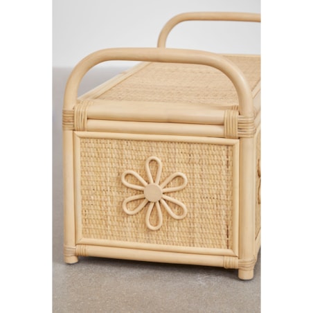Skrzynia kufer na zabawki rattan Daisy