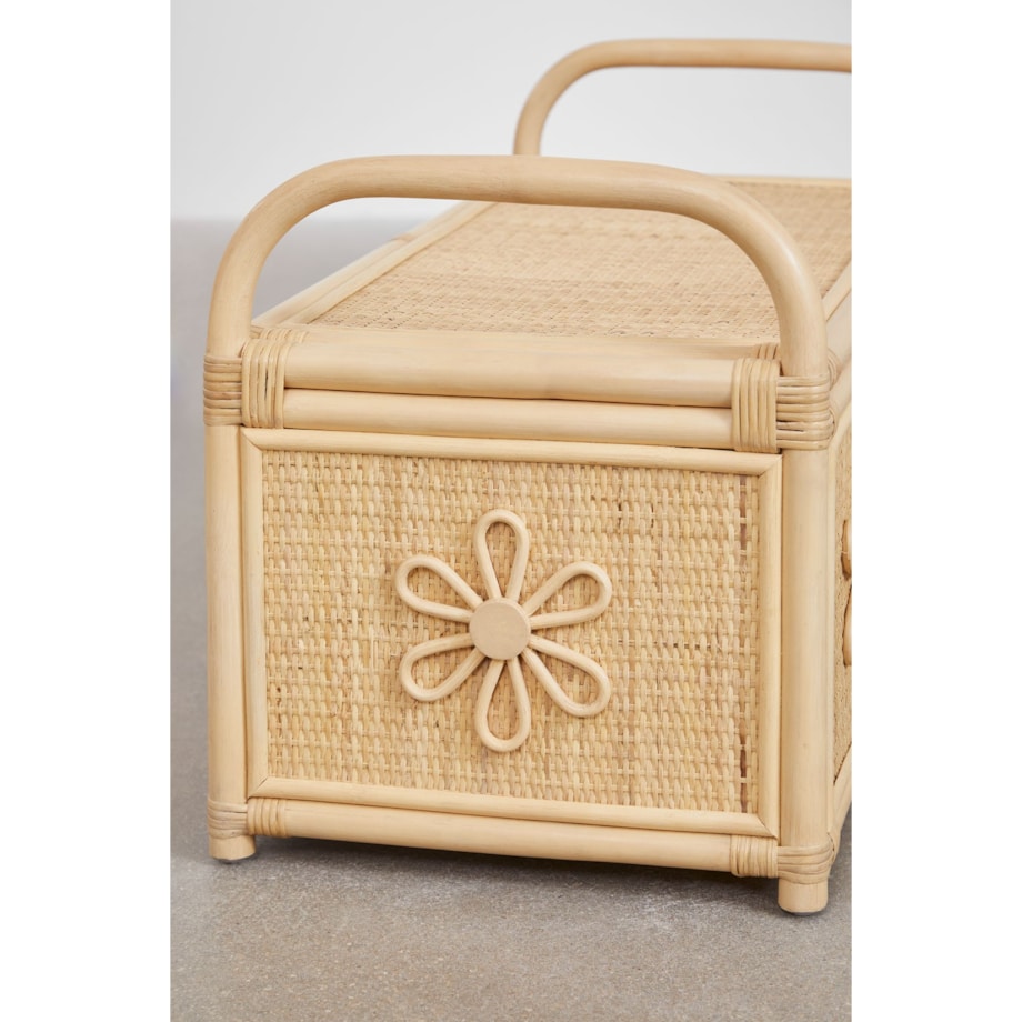 Skrzynia kufer na zabawki rattan Daisy