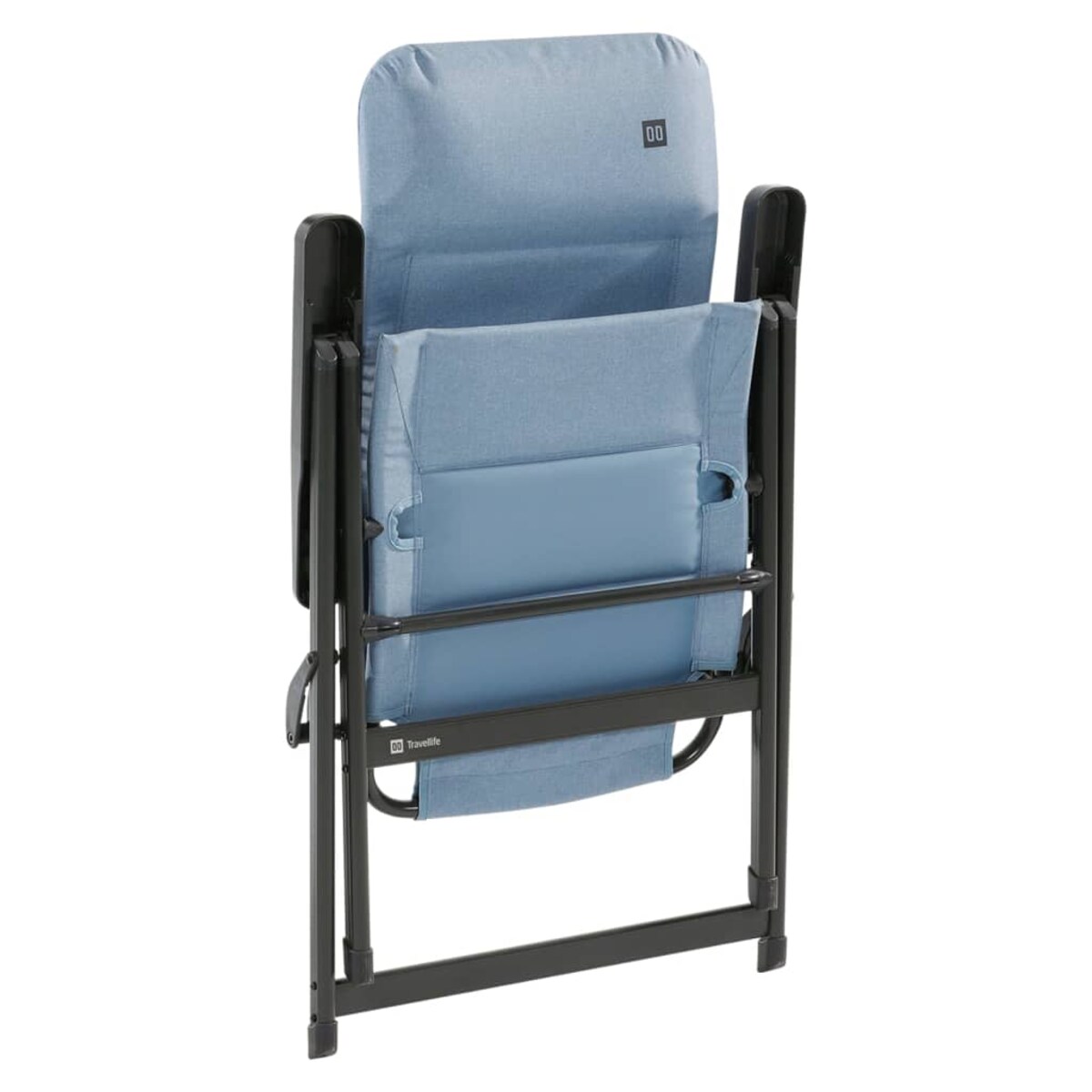 Travellife Krzesło rozkładane Lago Comfort, błękitne