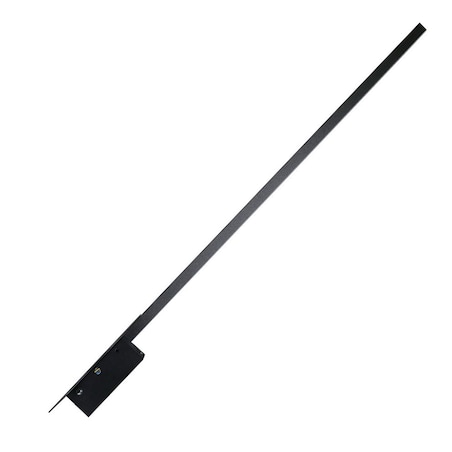 Kinkiet LED 24W TK Lighting JAVA BLACK czarny 70 cm 3000K, nowoczesna lampa ścienna do salonu i sypialni