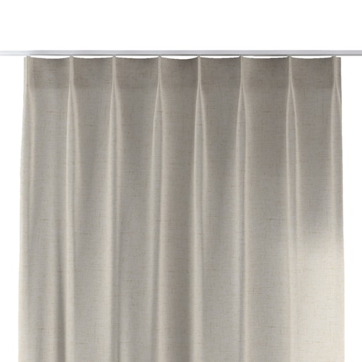 Zasłona na haczykach flex pojedynczych 130x245 beżowy