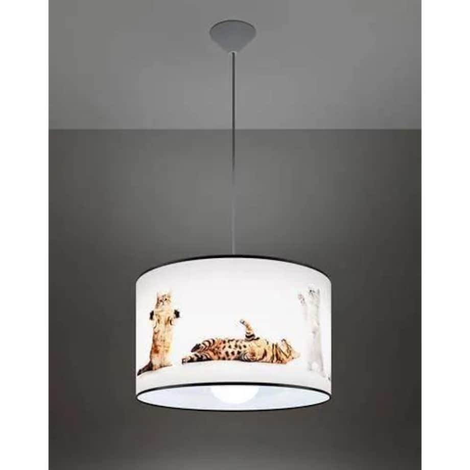 Lampa wisząca KOTY 40 biała