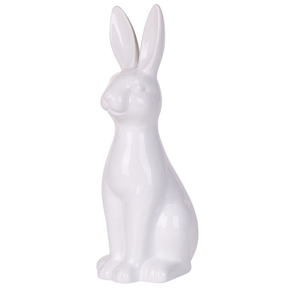 Figurka dekoracyjna Królik PAIMPOL Ceramika Biały