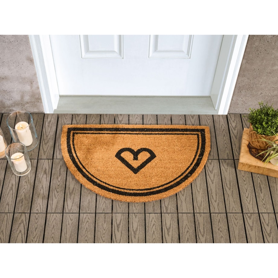 Wycieraczka DALAHICAN Naturalny 45 x 75 cm Włókno kokosowe