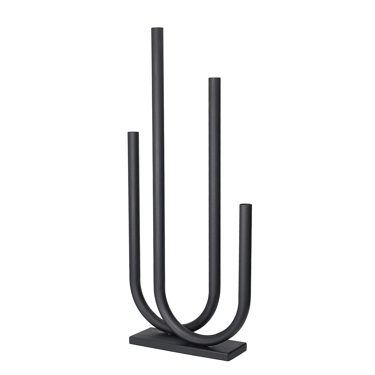 Świecznik metalowy Sculptura 30x9x69 cm, 30x9x69 cm