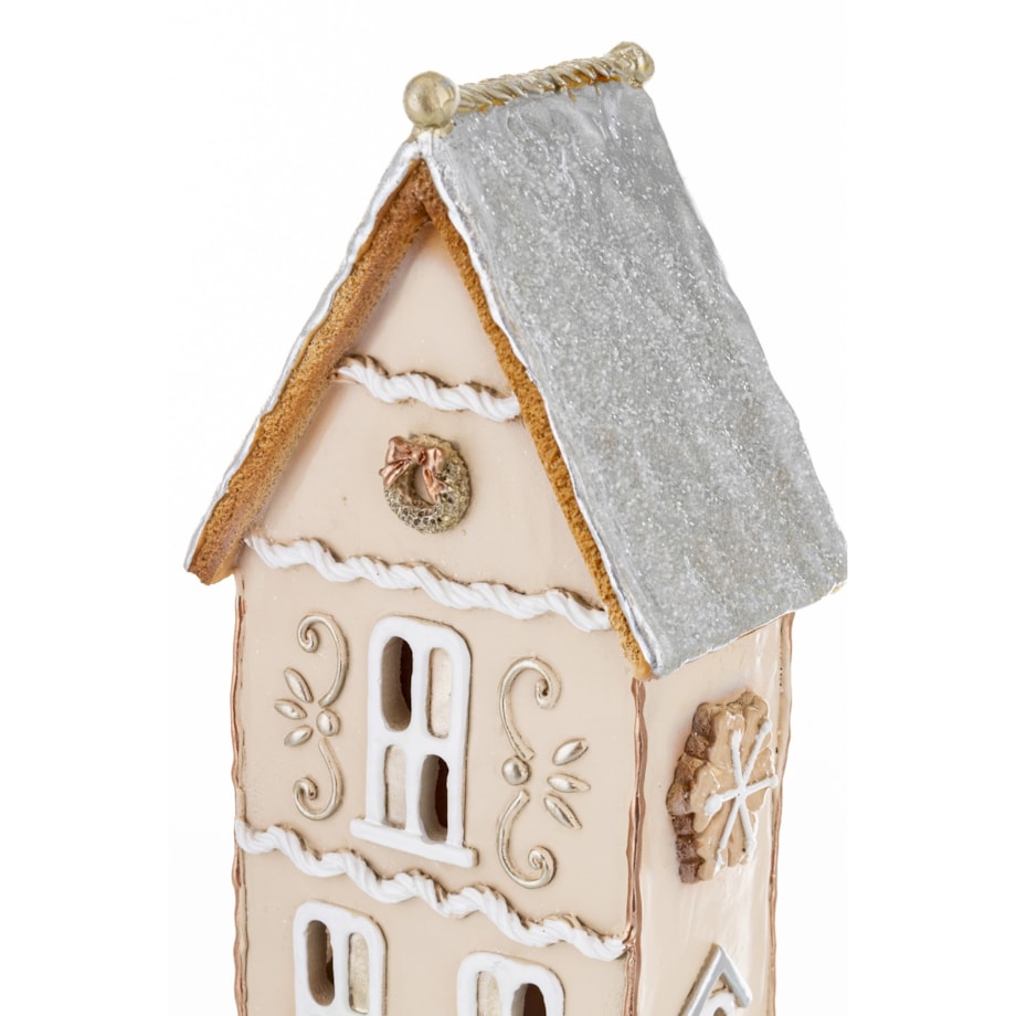 Dekoracja - domek LED piętrowy TALAH33x13 cm