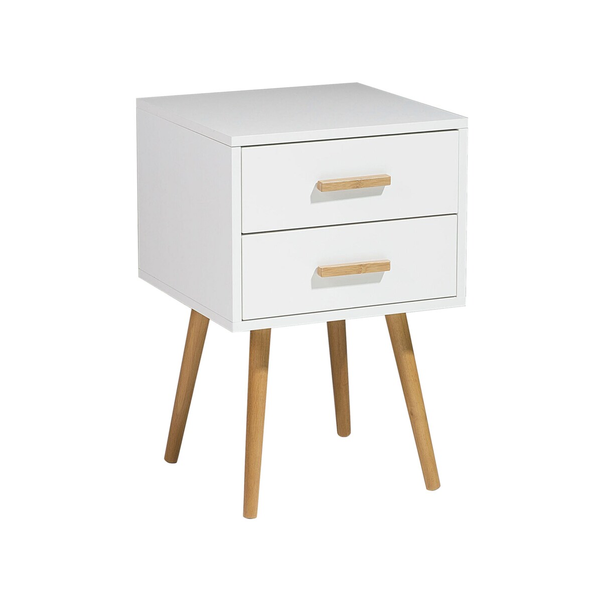 Stolik pomocniczy biały ALABAMA