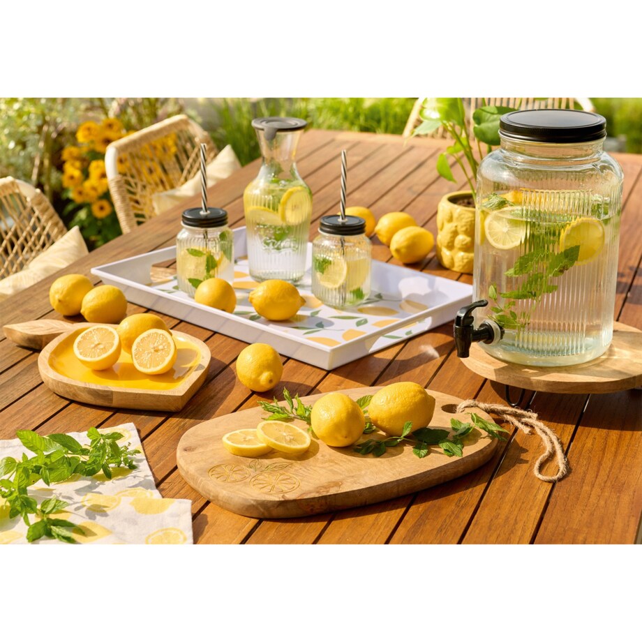 Słoik na napoje 3900 ml z kranikiem 25x16 cm KIRENI