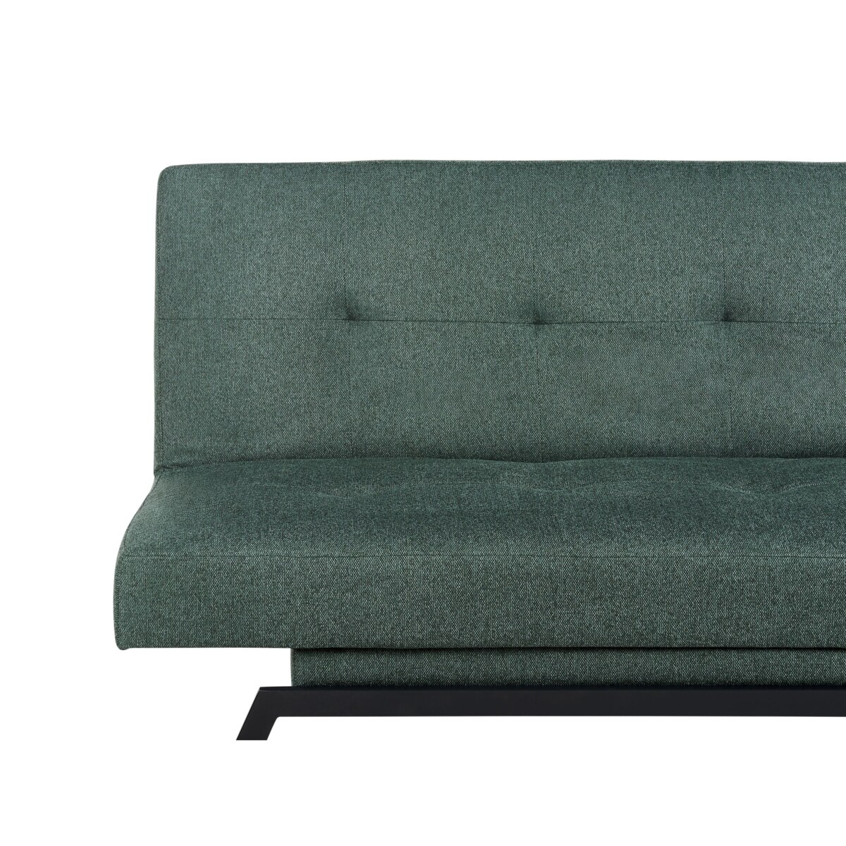 Sofa rozkładana zielona LEEDS