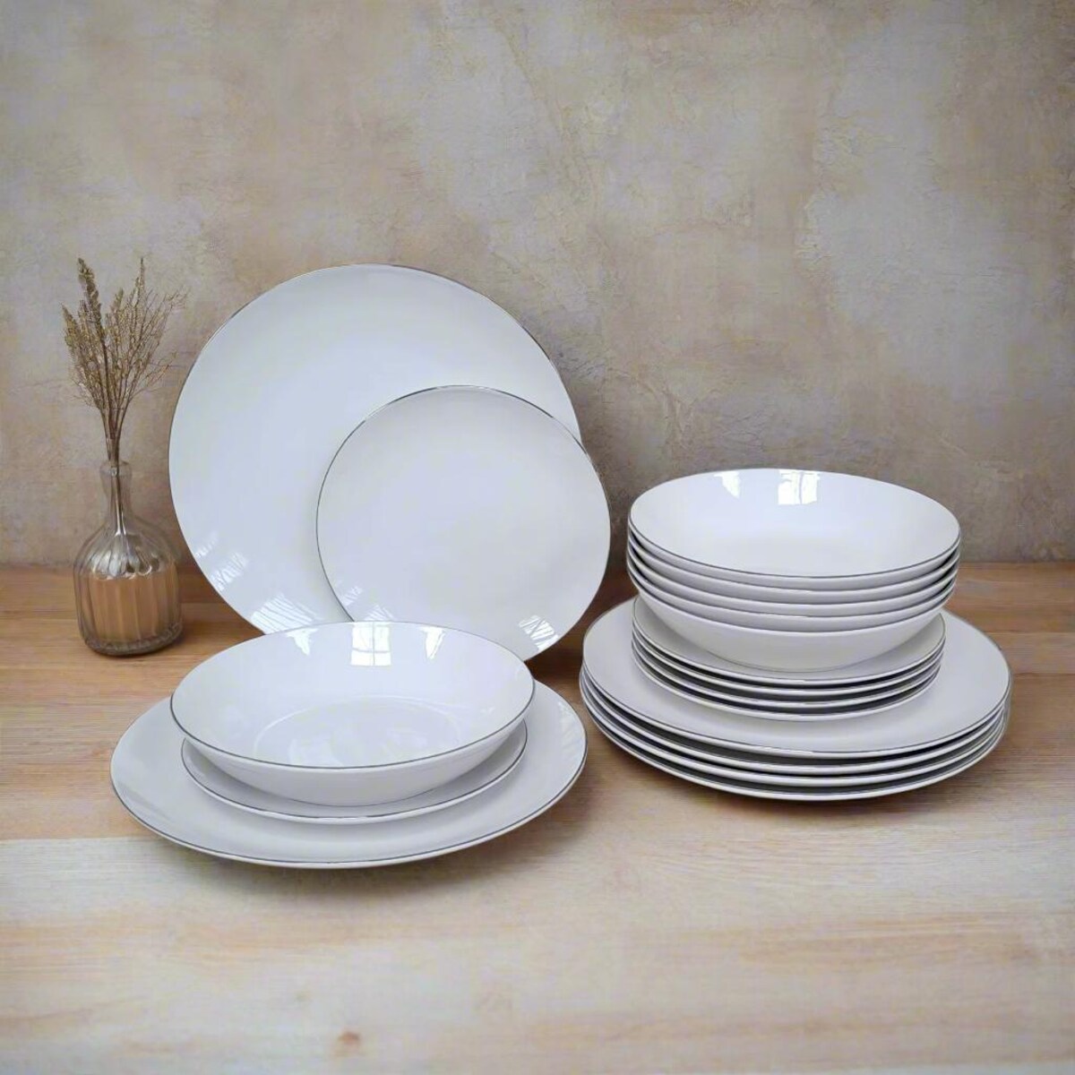 Filo Platino Zestaw Obiadowy 18 szt