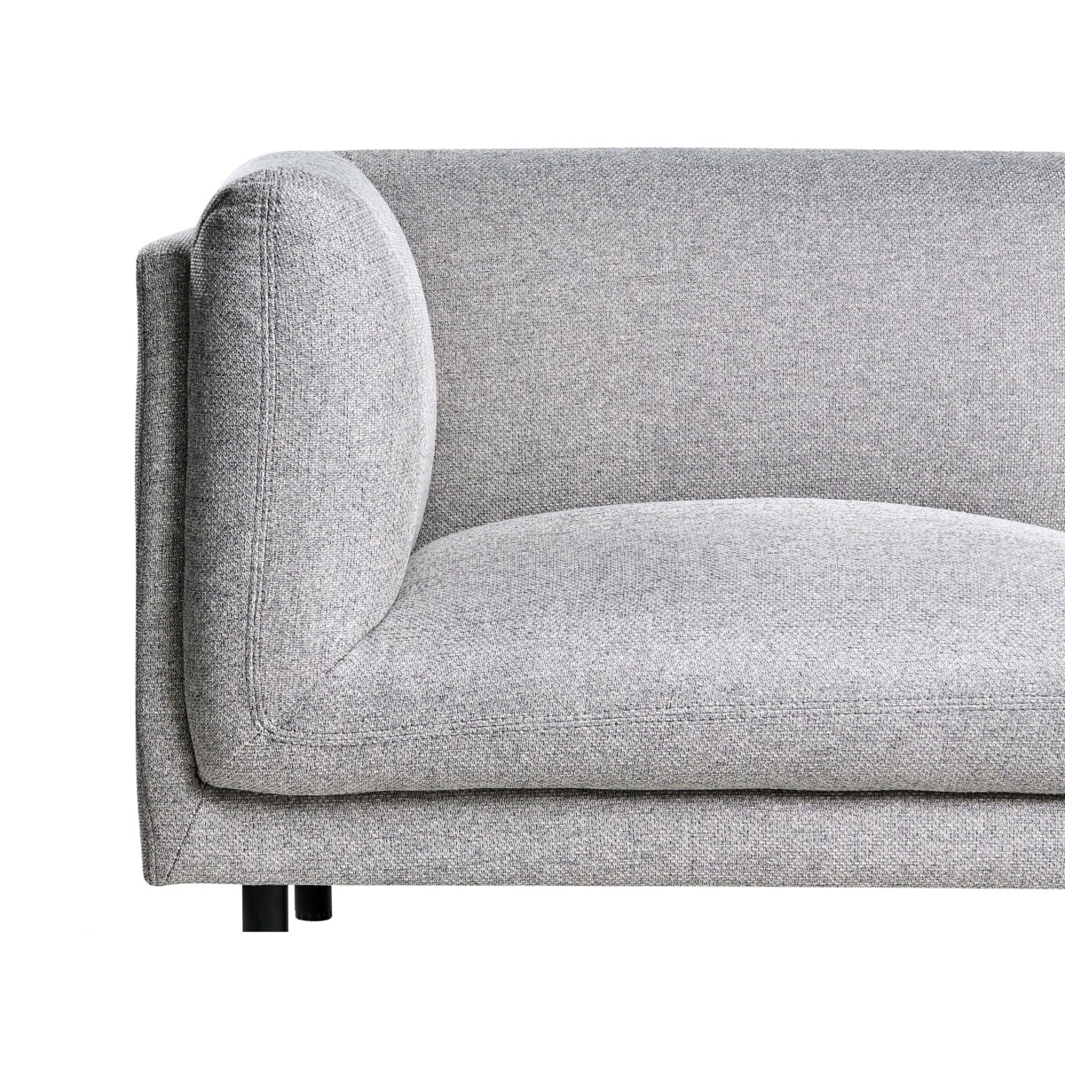 Sofa VORGOD Jasnoszary dla 3 osób