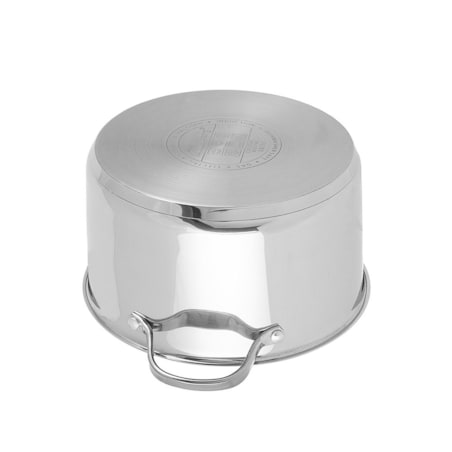 Garnek stalowy z pokrywką indukcja gaz 5.9L 24cm KLAUSBERG Premium 18/10