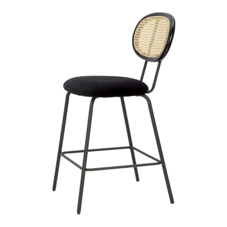 Krzesło barowe z plecionką wiedeńską Osaka