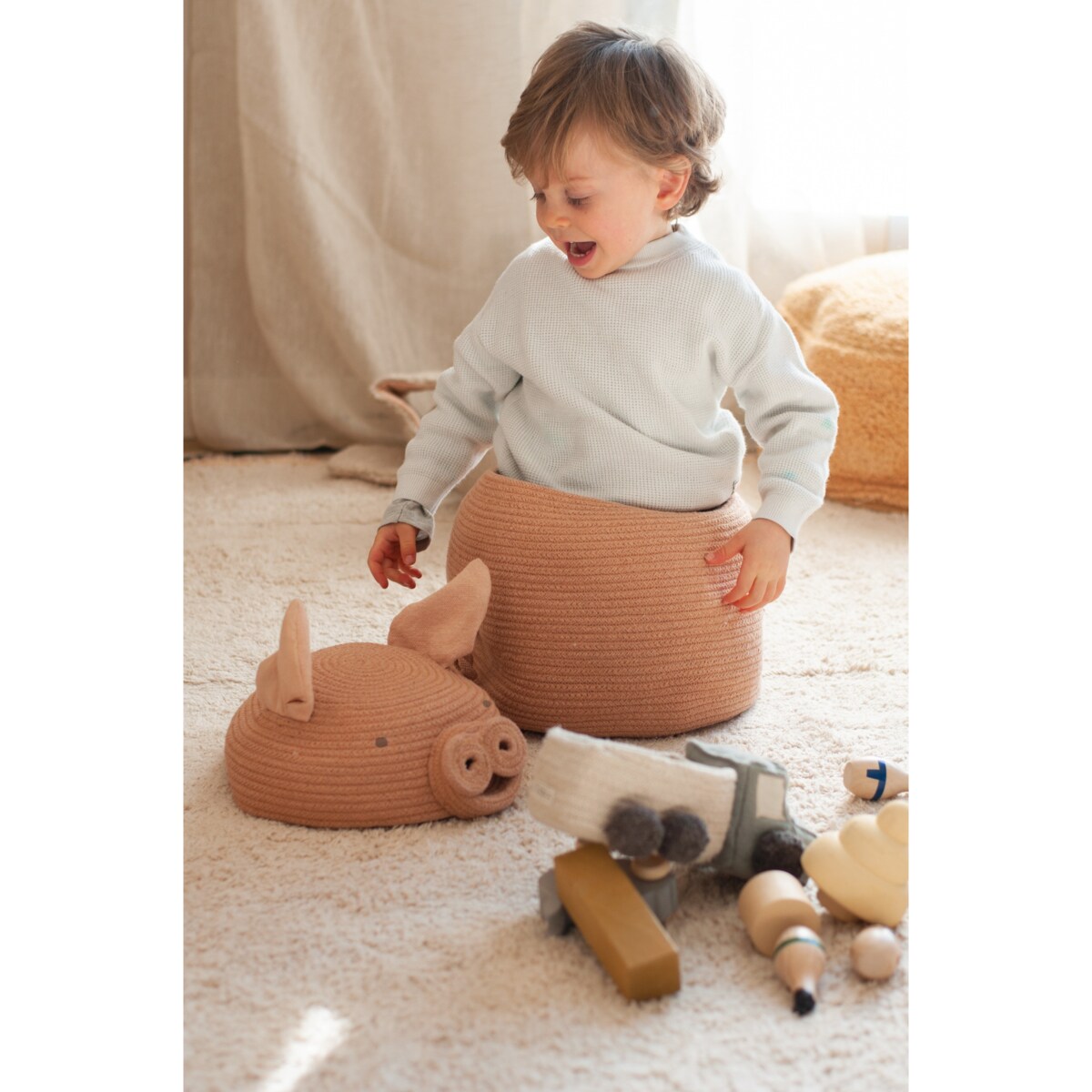 Kosz Świnka Peggy the Pig Lorena Canals