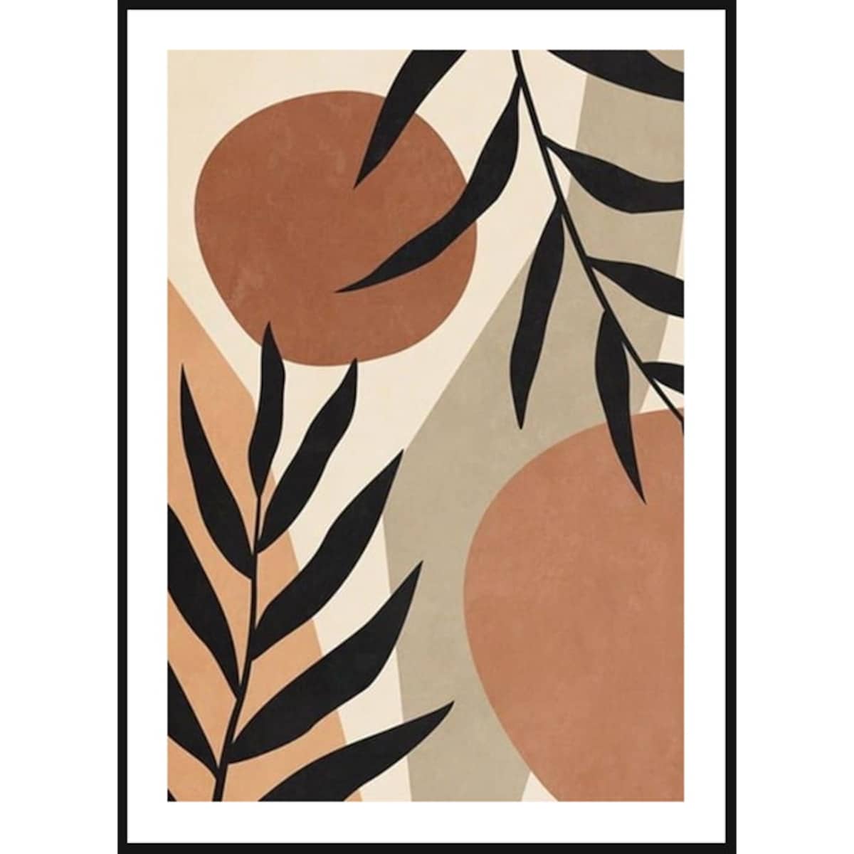 Poster Story, Plakat, Obraz - Gałązki i Kształty, wymiary 21 x 30 cm